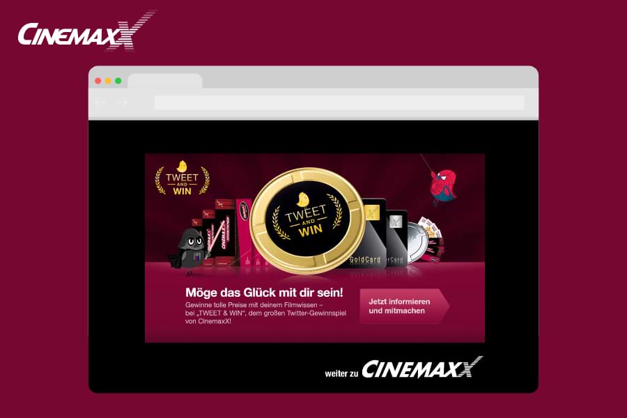 Tweet & Win CinemaxX Film-Quiz auf Twitter | Nico Pätzel